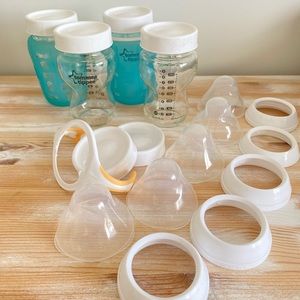 Glass baby bottles